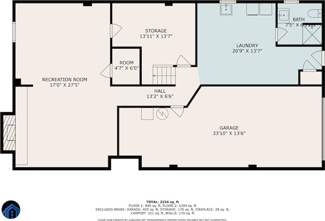 1104 Dolly Ann Dr, Covington, VA 24426 - home floor plan