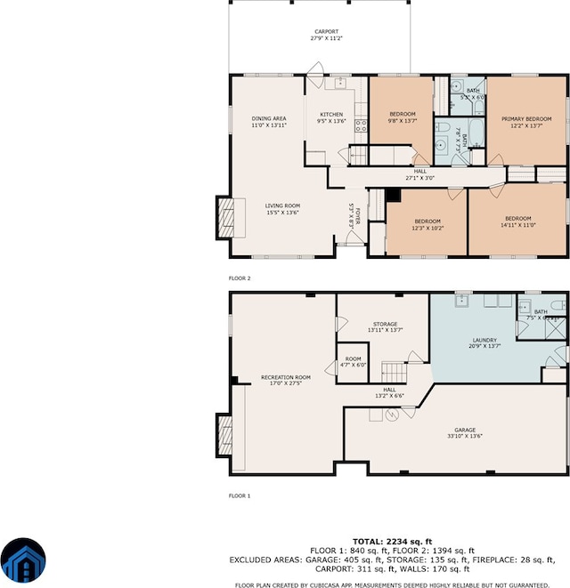 1104 Dolly Ann Dr, Covington, VA 24426 - room layout
