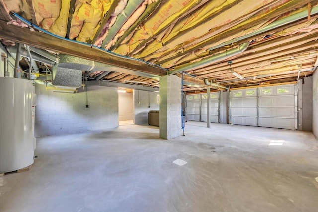 1104 Dolly Ann Dr, Covington, VA 24426 - below grade area featuring water heater