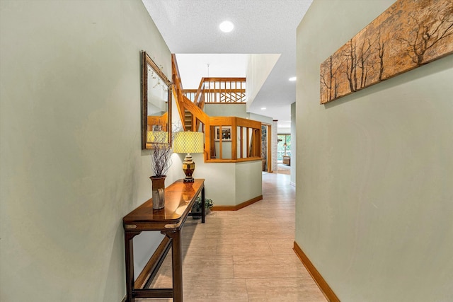 217 Anthony Home Rd, Huddleston, VA 24104 - hallway featuring baseboards and recessed lighting