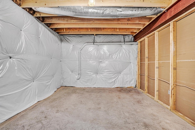 7036 Fairway Ridge Rd, Salem, VA 24153 - view of unfinished below grade area