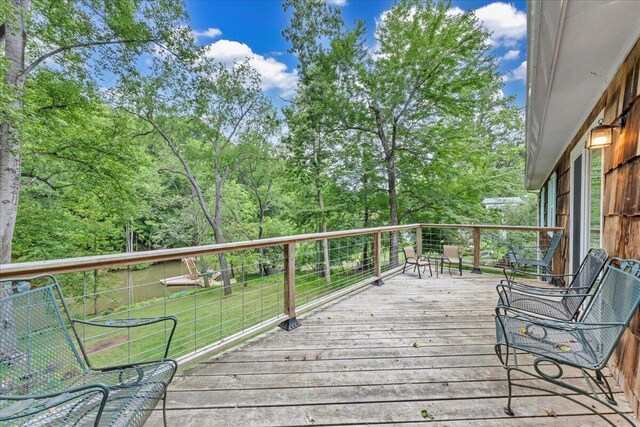 3003 Northridge Rd, Hardy, VA 24101 - view of deck