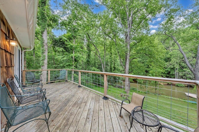 3003 Northridge Rd, Hardy, VA 24101 - deck with a yard