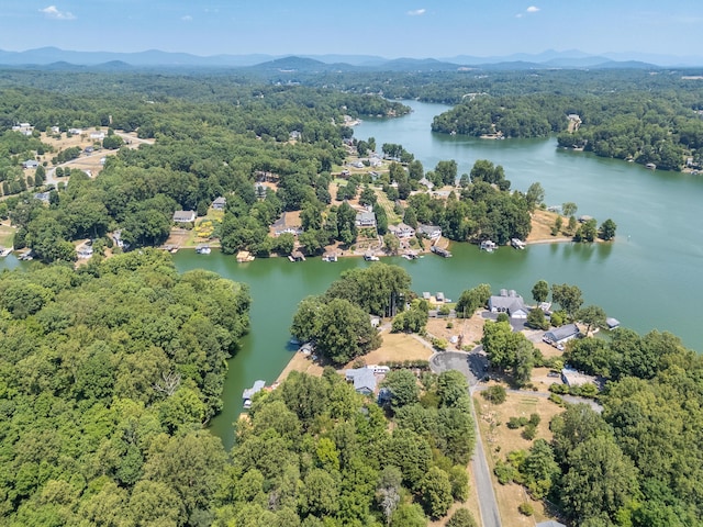 3003 Northridge Rd, Hardy, VA 24101 - aerial view of a water and mountain view and a forest