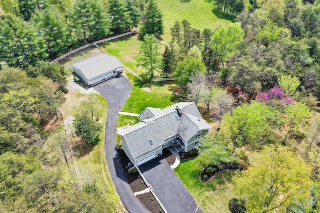 145 W Arrowhead Ct, Troutville, VA 24175 - aerial view of property and surrounding area