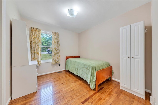 1793 Sandy Level Rd, Goodview, VA 24095 - bedroom with light wood-style floors and baseboards