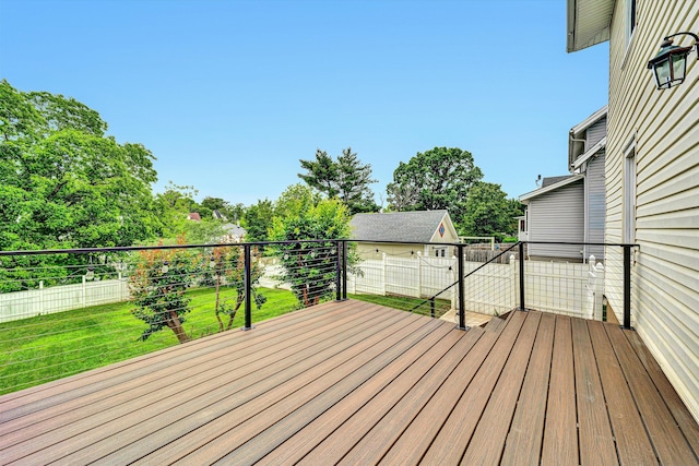 2102 Berkley Ave SW, Roanoke, VA 24015 - view of wooden terrace