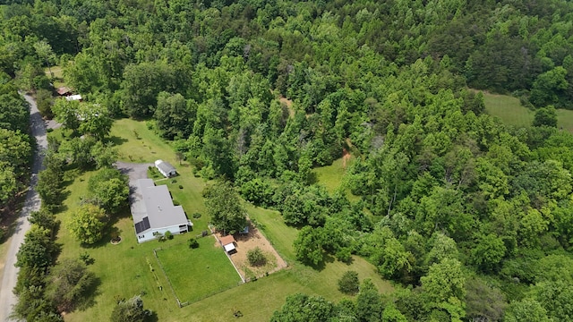 1320 Horseshoe Point Rd, Henry, VA 24102 - drone / aerial view of a heavily wooded area