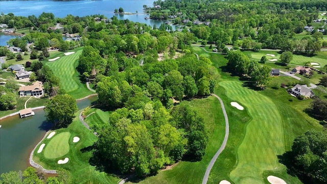 95 Shoreline Cir, Penhook, VA 24137 - aerial view of property and surrounding area with a large body of water and a local golf course