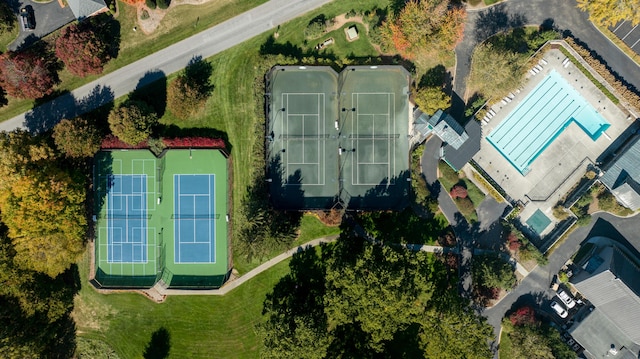 95 Shoreline Cir, Penhook, VA 24137 - aerial view