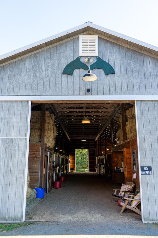 95 Shoreline Cir, Penhook, VA 24137 - view of stable
