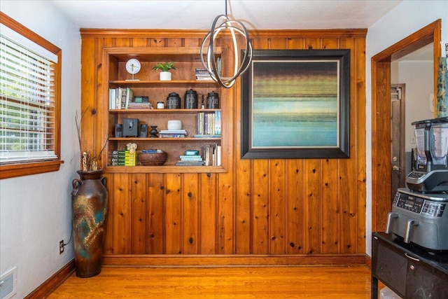 1829 Court St NW, Roanoke, VA 24012 - detailed view of wood finished floors and baseboards