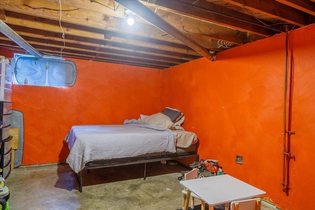 1829 Court St NW, Roanoke, VA 24012 - bedroom featuring concrete floors