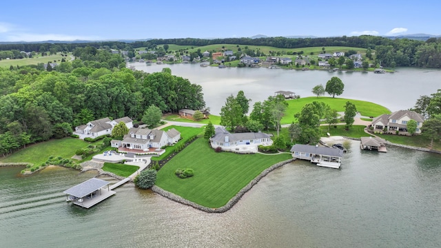 392 Carrs Point Ln, Moneta, VA 24121 - bird's eye view of a large body of water