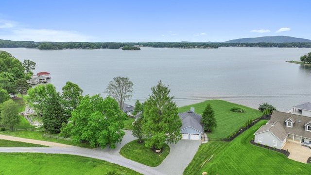 392 Carrs Point Ln, Moneta, VA 24121 - drone / aerial view of a large body of water
