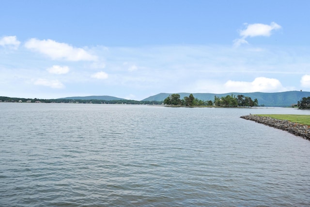 392 Carrs Point Ln, Moneta, VA 24121 - water view featuring a mountainous background