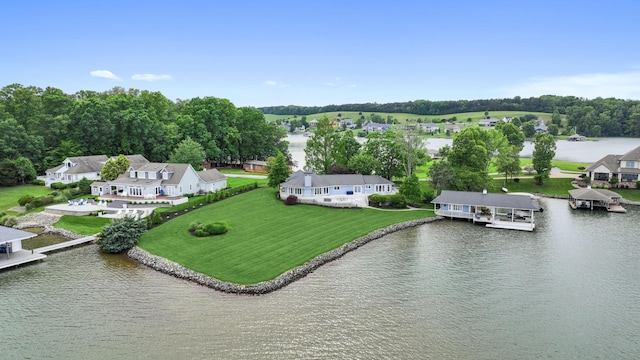 392 Carrs Point Ln, Moneta, VA 24121 - bird's eye view of a large body of water