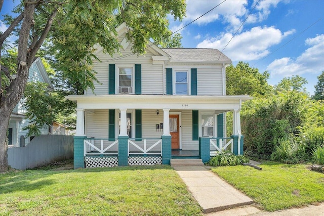 1120 6th St SE, Roanoke, VA 24013 - view of front of home with a porch and cooling unit