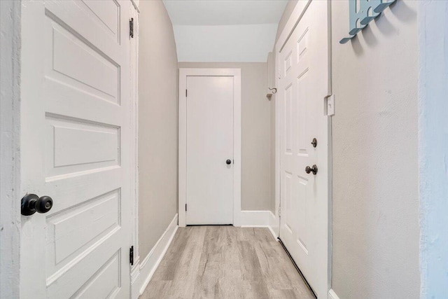 1120 6th St SE, Roanoke, VA 24013 - doorway with light wood-style floors and baseboards