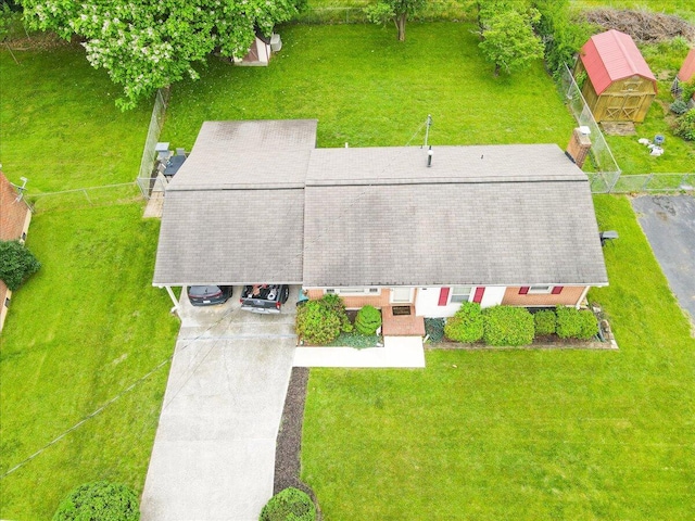 2136 Bainbridge Dr, Salem, VA 24153 - view from above of property