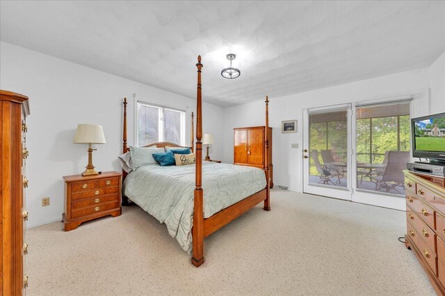 48 Overlook Rd, Hardy, VA 24101 - bedroom featuring access to outside and light carpet
