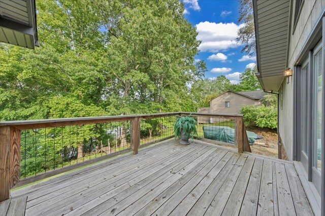 48 Overlook Rd, Hardy, VA 24101 - view of wooden terrace