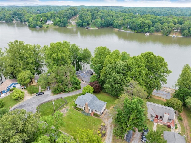 48 Overlook Rd, Hardy, VA 24101 - aerial view of a large body of water and a heavily wooded area