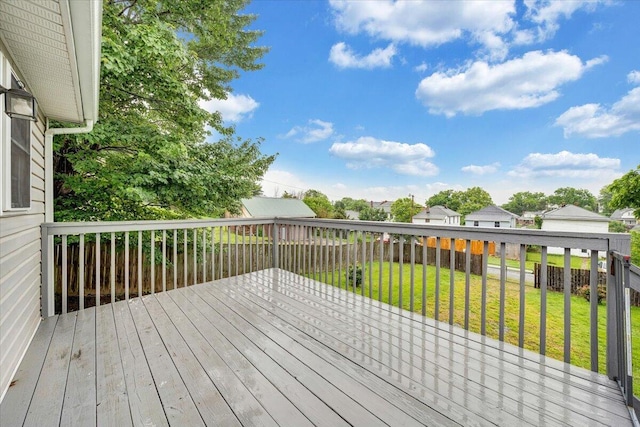 1152 Murray Ave SE, Roanoke, VA 24013 - wooden terrace with a residential view