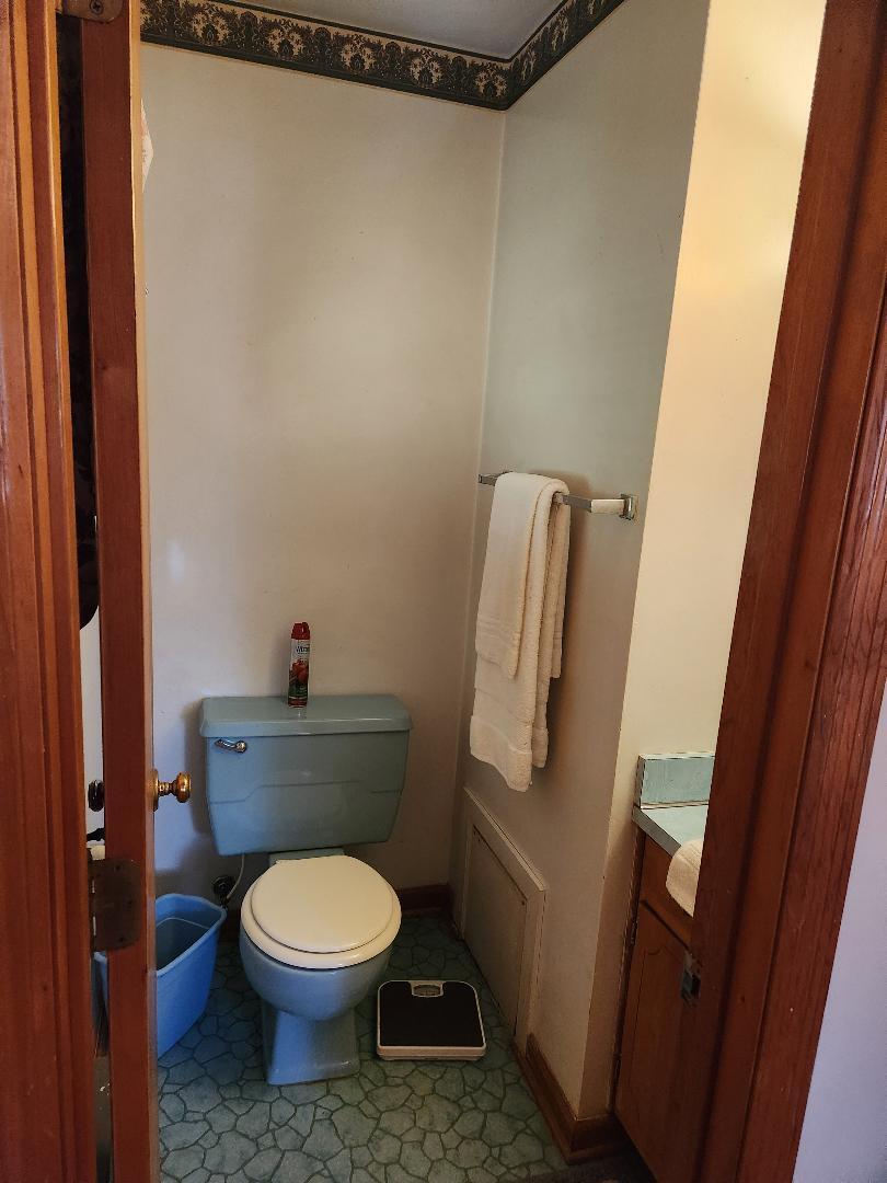 10496 Bent Mountain Rd, Bent Mountain, VA 24059 - half bath featuring toilet and vanity