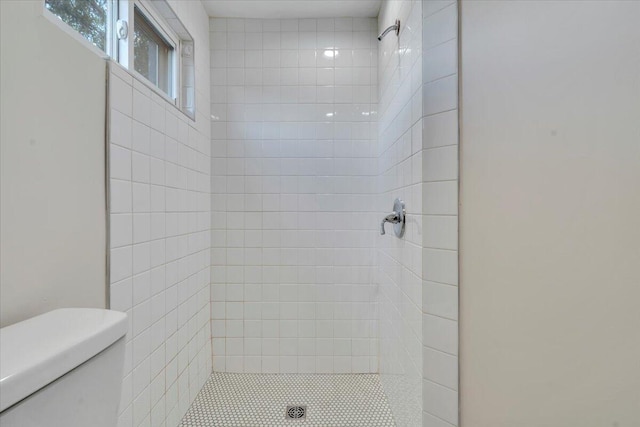 3734 Long Meadow Ave NW, Roanoke, VA 24017 - full bathroom with a tile shower and toilet