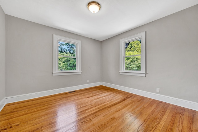 4816 Colonial Ave, Roanoke, VA 24018 - empty room with baseboards and wood finished floors