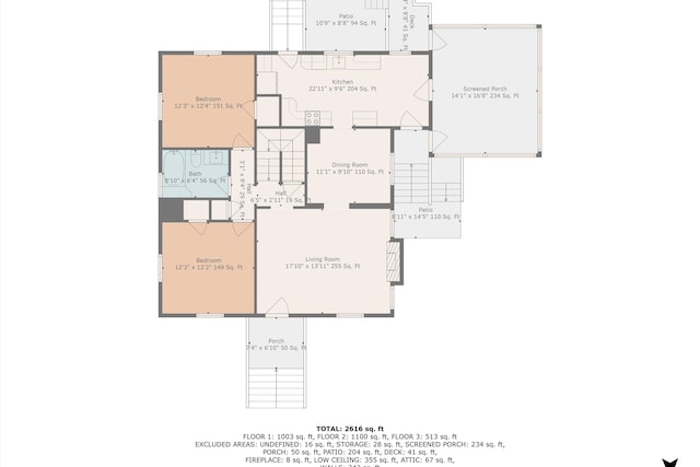 4816 Colonial Ave, Roanoke, VA 24018 - property floor plan