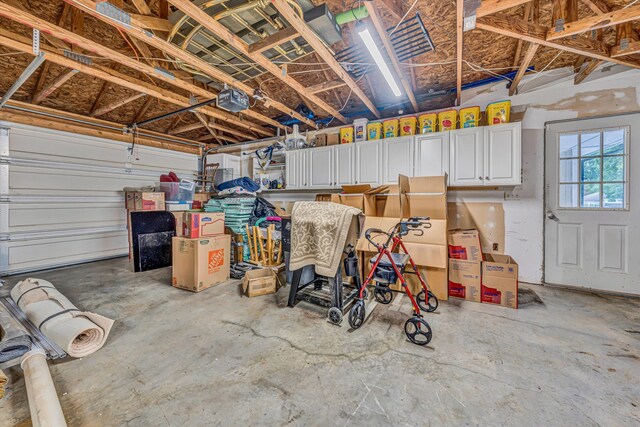402 Anchor Dr, Moneta, VA 24121 - garage featuring a garage door opener