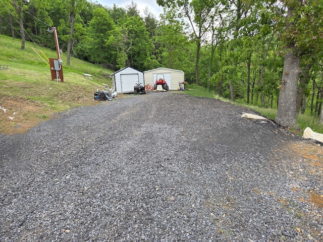 7506 Roaring Run Rd Unit 1, Covington, VA 24426 - exterior space with a forest view