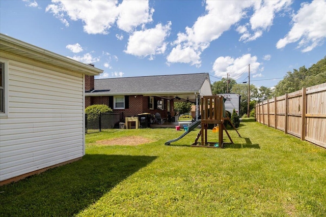160 Mountain View Dr, Rocky Mount, VA 24151 - view of yard featuring a playground
