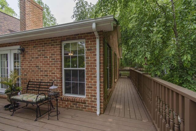 157 Burks Hollow Rd SW, Willis, VA 24380 - view of wooden deck