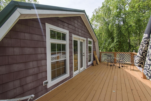 157 Burks Hollow Rd SW, Willis, VA 24380 - view of wooden deck