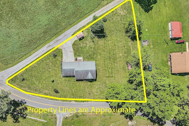 22 Spring Branch Ln, Fincastle, VA 24090 - aerial view of property's location featuring property parcel outlined