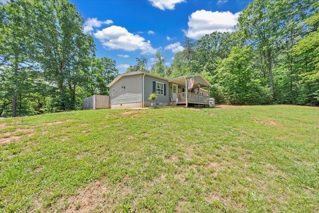 4362 Stewartsville Rd, Moneta, VA 24121 - view of grassy yard