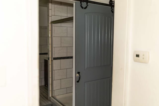 212 Woodland Rd, Bassett, VA 24055 - full bathroom with a shower stall