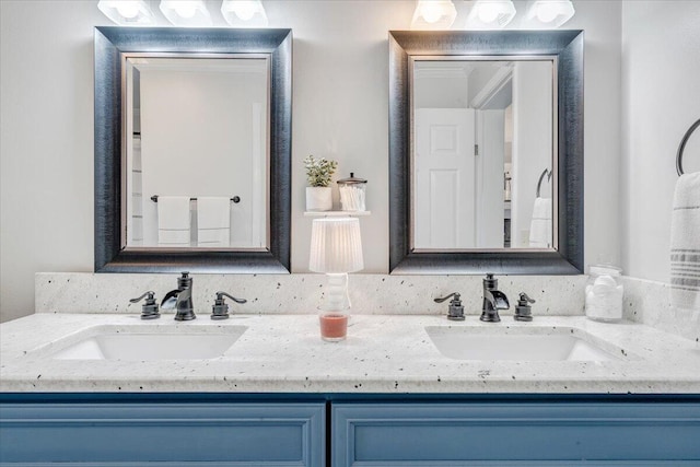 1028 Park Mountain Ter, Huddleston, VA 24104 - bathroom with double vanity