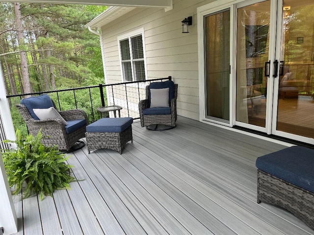 844 Lakewatch Cir, Moneta, VA 24121 - view of wooden terrace