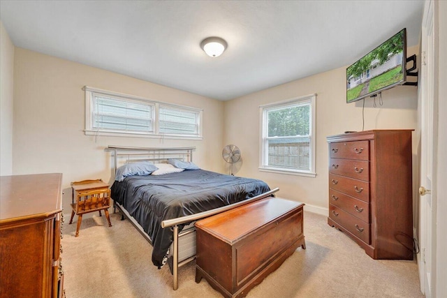 3023 Birchlawn Ave NW, Roanoke, VA 24012 - bedroom featuring light carpet and baseboards