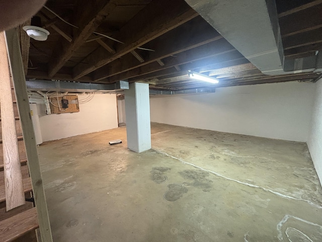 120 Nyle Ridge Rd, Wirtz, VA 24184 - view of unfinished basement