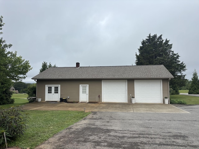 120 Nyle Ridge Rd, Wirtz, VA 24184 - view of detached garage