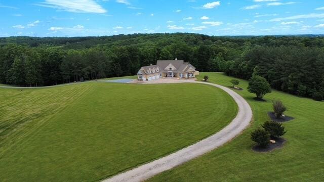 1038 Lees Mill Ln, Goode, VA 24556 - view of subject property with a heavily wooded area