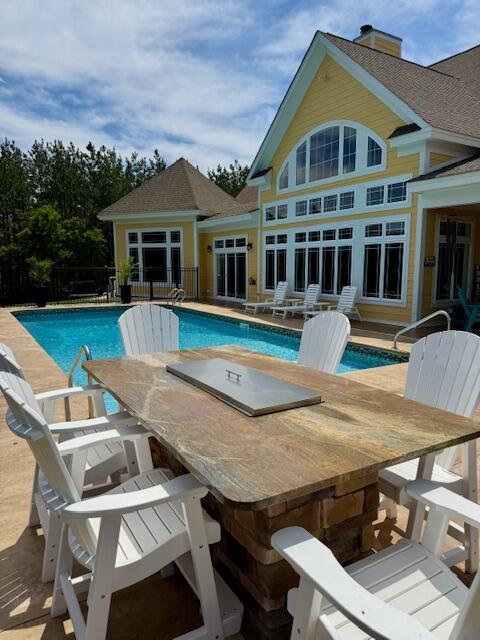1038 Lees Mill Ln, Goode, VA 24556 - view of swimming pool with a patio