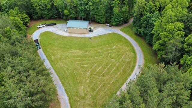1038 Lees Mill Ln, Goode, VA 24556 - view from above of property