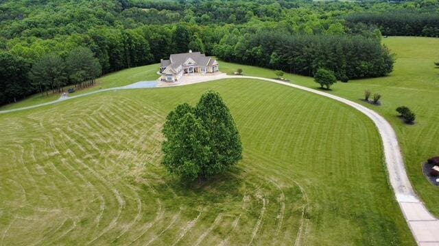 1038 Lees Mill Ln, Goode, VA 24556 - view of rural area featuring a heavily wooded area