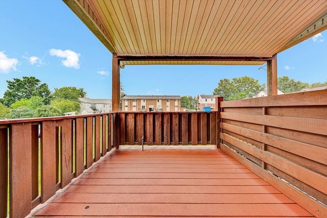 130 W Augusta Ave, Vinton, VA 24179 - view of wooden terrace
